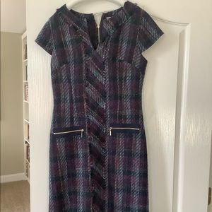 Karl Lagerfeld tweed sheath dress